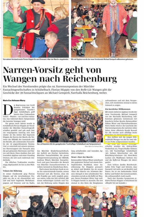 March-Anzeiger_13.01.2025_44. Narrensymposium